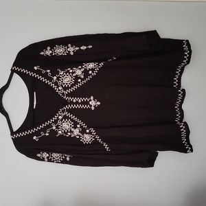 Maurices Embroidered Top